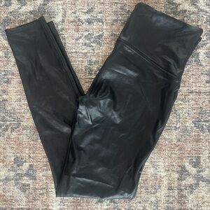 Spanx faux leather leggings